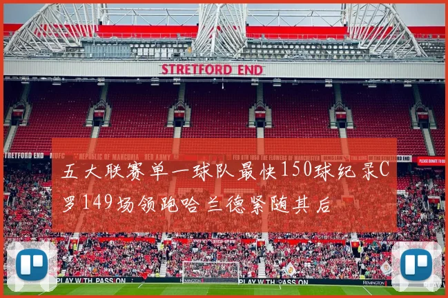 五大联赛单一球队最快150球纪录C罗149场领跑哈兰德紧随其后